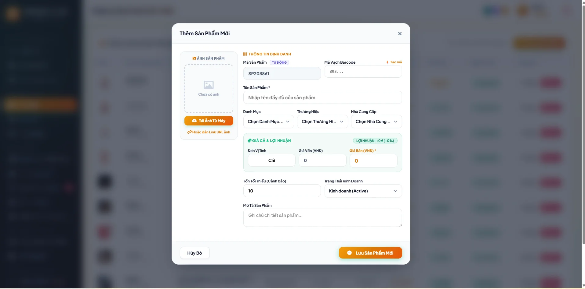 Project Java Quản Lý Siêu Thị – Source Code + MySQL + Báo Cáo + Slide - Ảnh 7