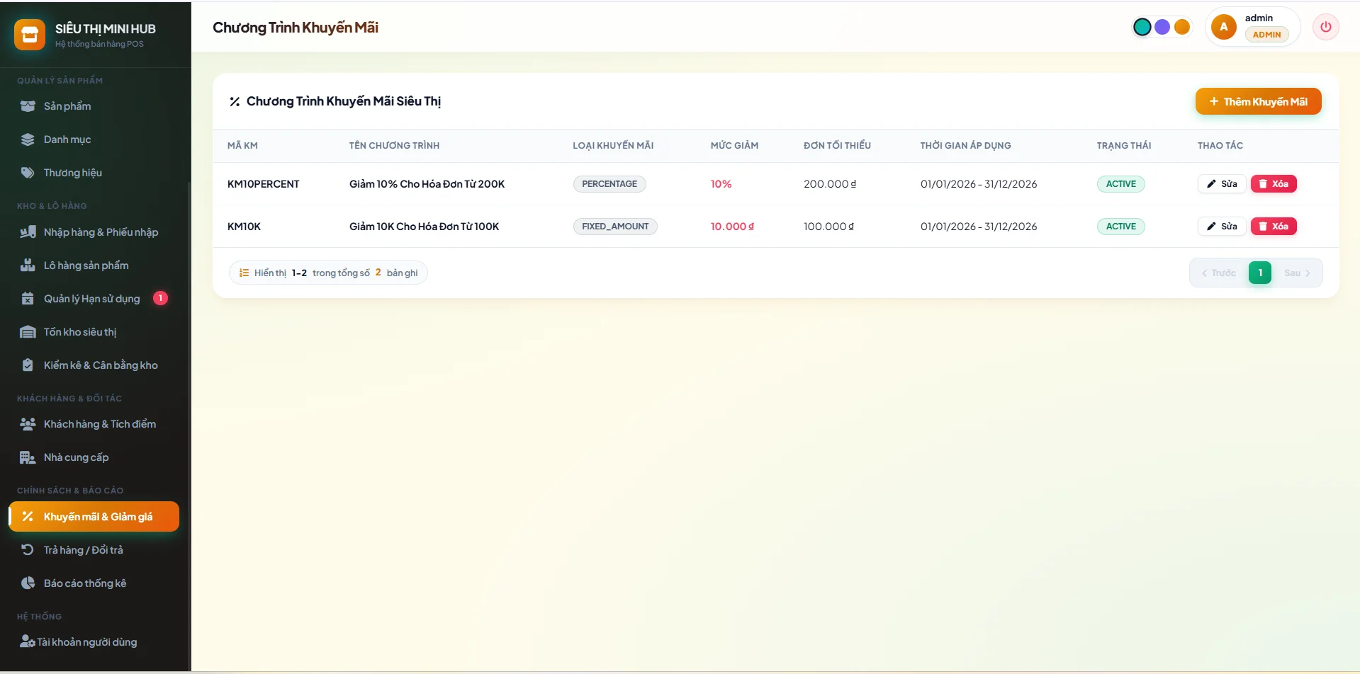 Project Java Quản Lý Siêu Thị – Source Code + MySQL + Báo Cáo + Slide - Ảnh 18